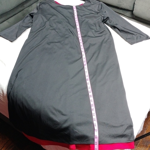 Westside clothing co. Women's size 14 black and red dress - Picture 6 of 8
